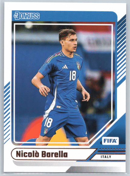 Nicolò Barella 24-25 Donruss Base No 18