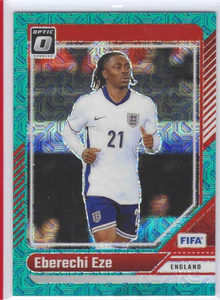 Eberechi Eze 24-25 Donruss Optic Teal Mojo 06/49