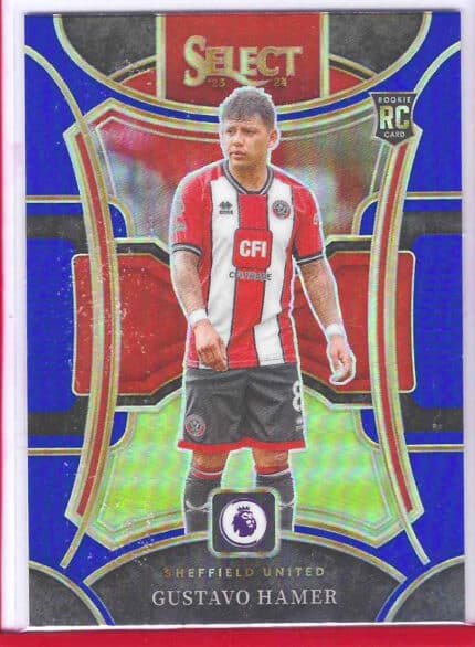 Gustavo Hamer 23-24 Select PL Mezzanine Blue #182 Rookie