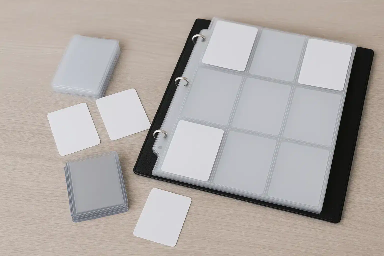 Hvordan oppbevare og beskytte samlekortene dine