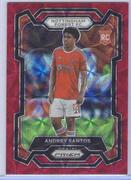 Andrey Santos 23-24 Prizm PL Choice Red 26/30 Rookie