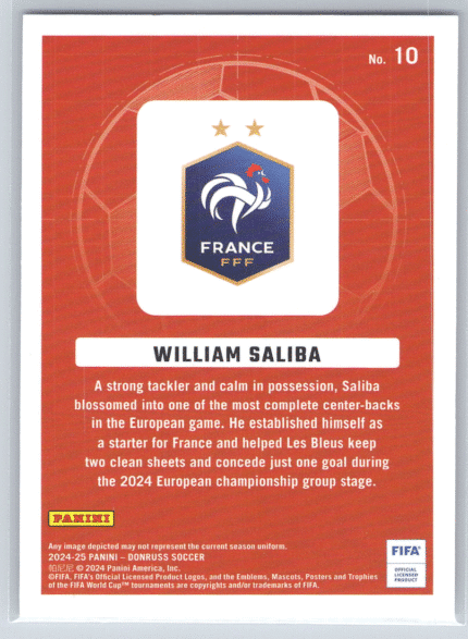 10 William Saliba France bak