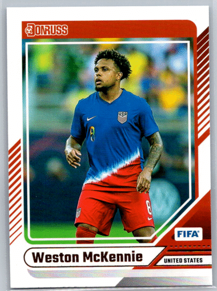 Weston McKennie 24-25 Donruss Base No 12