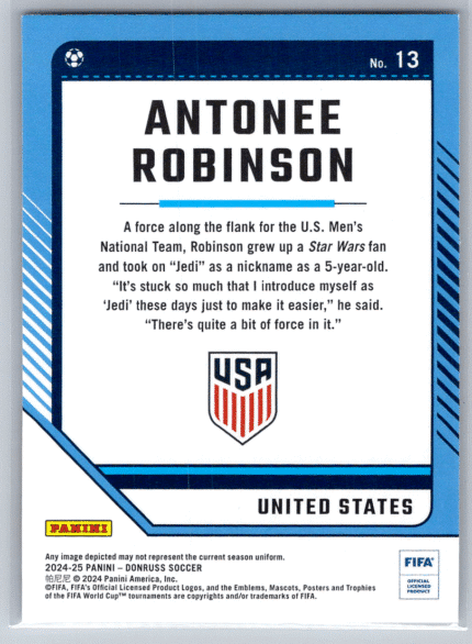 13 Antonee Robinson United States bak