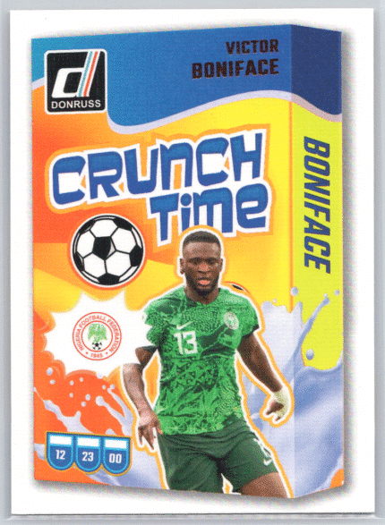 Victor Boniface 24-25 Donruss Crunch Time No 15