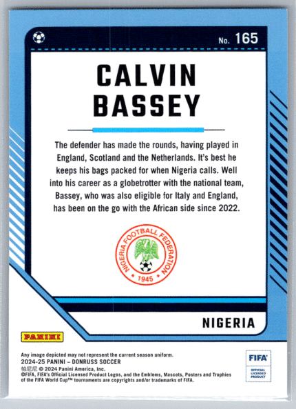 165 Calvin Bassey Nigeria bak