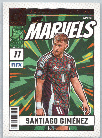 Santiago Gimenez 24-25 Donruss Net Marvels No 17