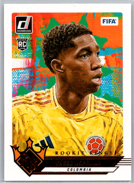 Yaser Asprilla 24-25 Donruss Rookie Kings No 17