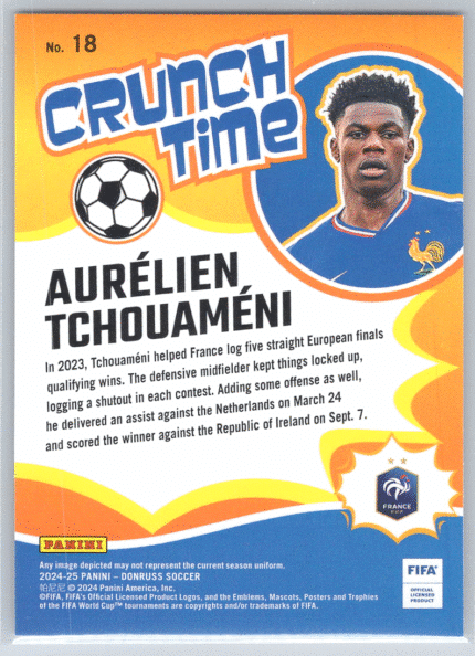 18 Aurelien Tchouameni France bak
