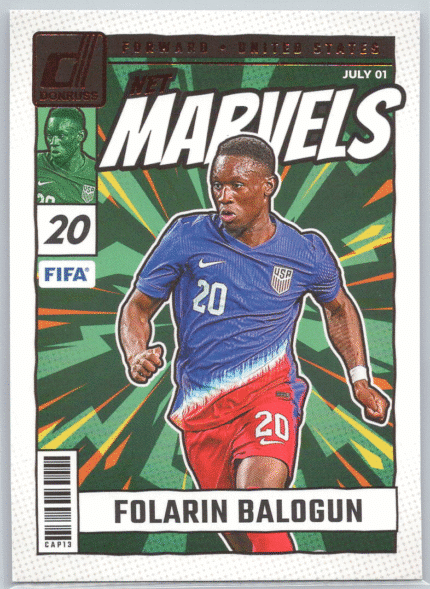 Folarin Balogun 24-25 Donruss Net Marvels No 19