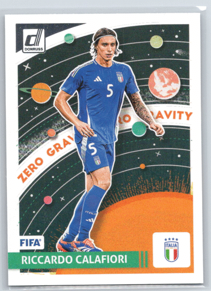 Riccardo Calafiori 24-25 Donruss Zero Gravity Silver No 19