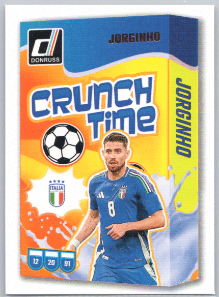 Jorginho 24-25 Donruss Crunch Time No 2