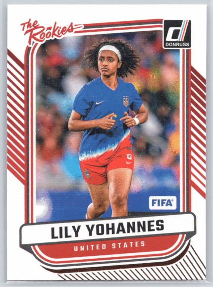 Lily Yohannes 24-25 Donruss The Rookies No 20