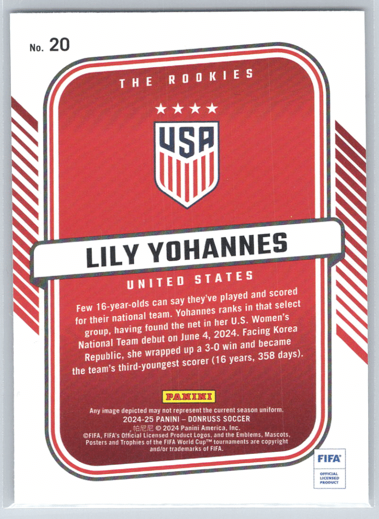 20 Lily Yohannes United States bak
