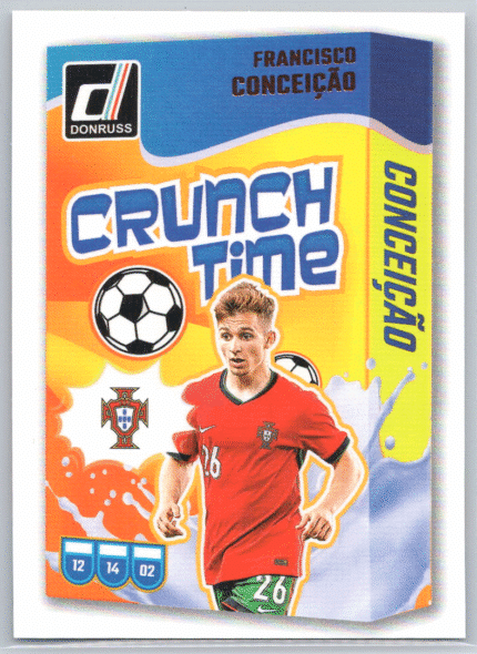 Francisco Conceicao 24-25 Donruss Crunch Time No 21