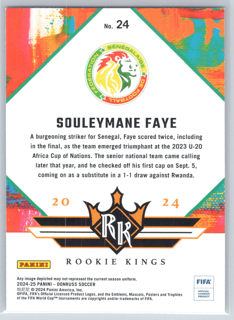 24 Souleymane Faye Senegal bak