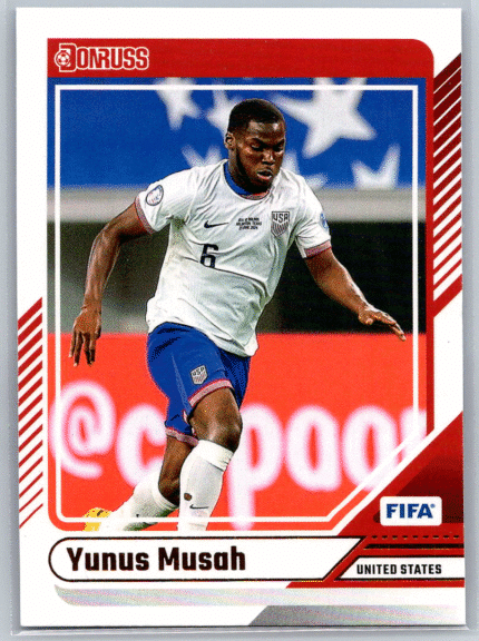Yunus Musah 24-25 Donruss Base No 3