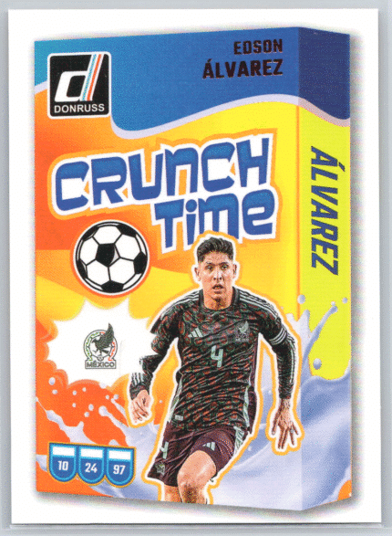 Edson Alvarez 24-25 Donruss Crunch Time No 4