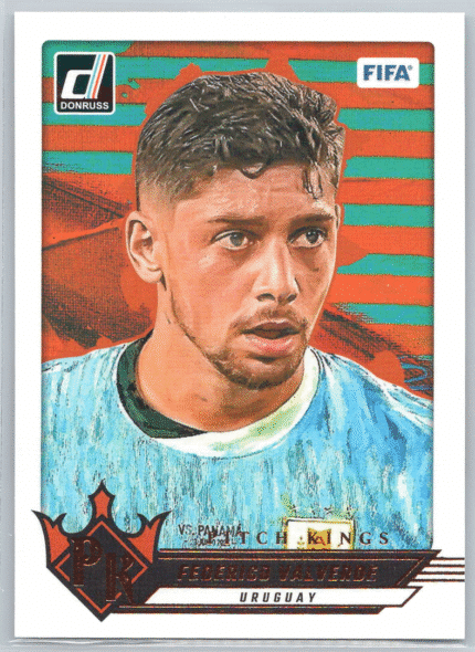 Federico Valverde 24-25 Donruss Pitch Kings No 4