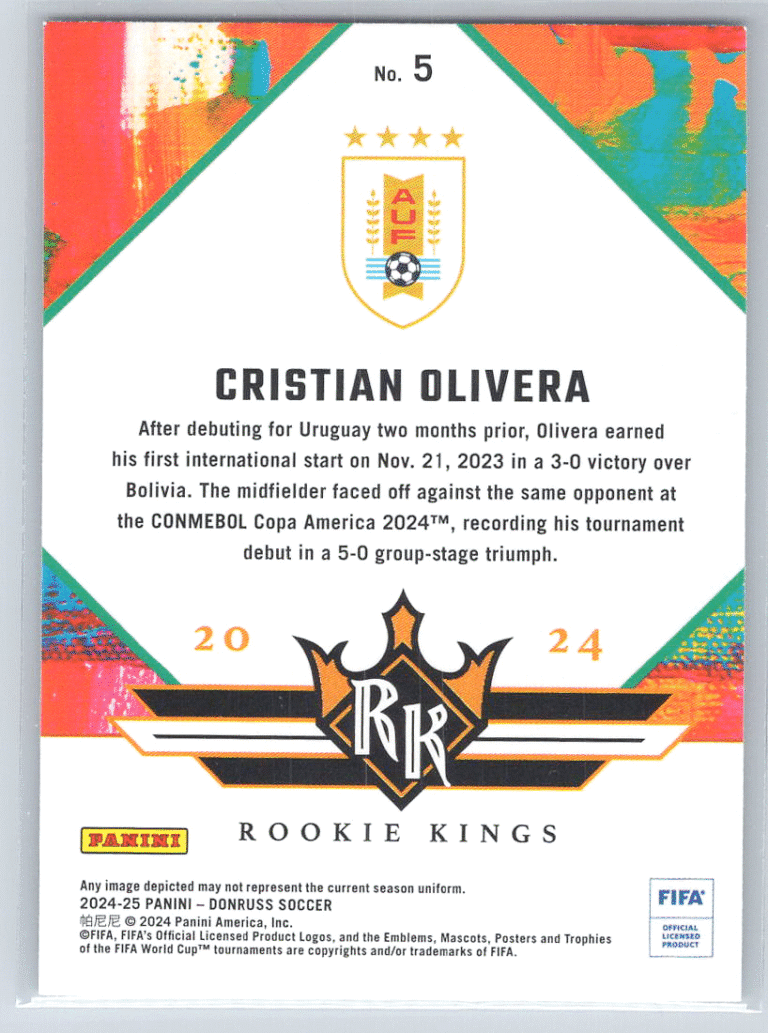 5 Cristian Olivera Uruguay solv bak