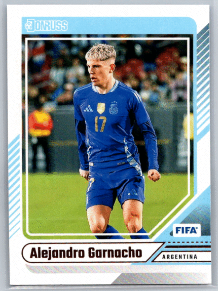 Alejandro Garnacho 24-25 Donruss Base No 77