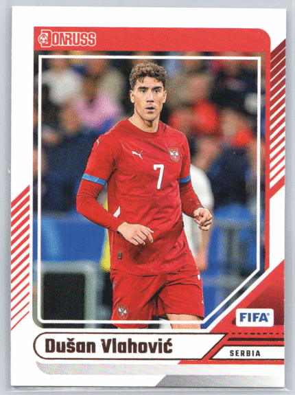 Dusan Vlahovic 24-25 Donruss Base No 146
