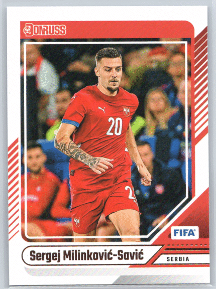 Sergej Milinkovic-Savic 24-25 Donruss Base No 148