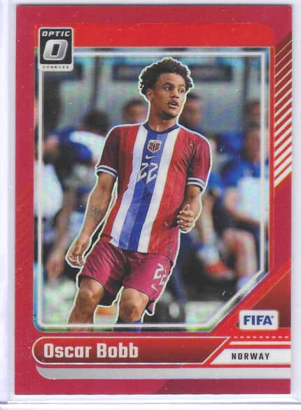 Oscar Bobb 24-25 Donruss Optic Red 199/299