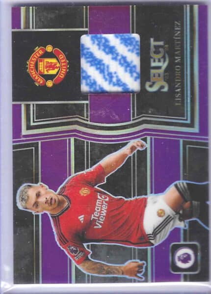 Lisandro Martinez 23-24 Select Premier League Select Memorabilia Purple 04/49