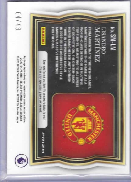 Lisandro Martinez select patch bak