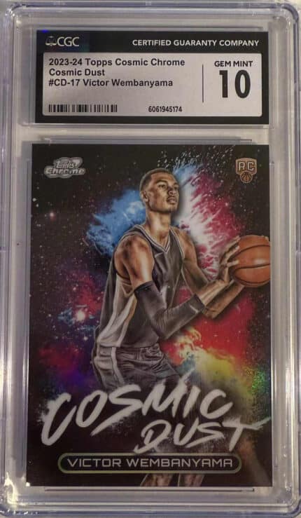 Victor Wembanyama 23-24 Topps Chrome Cosmic Dust