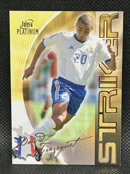 David Trezeguet "Striker" Futera Platinium 2003 N23