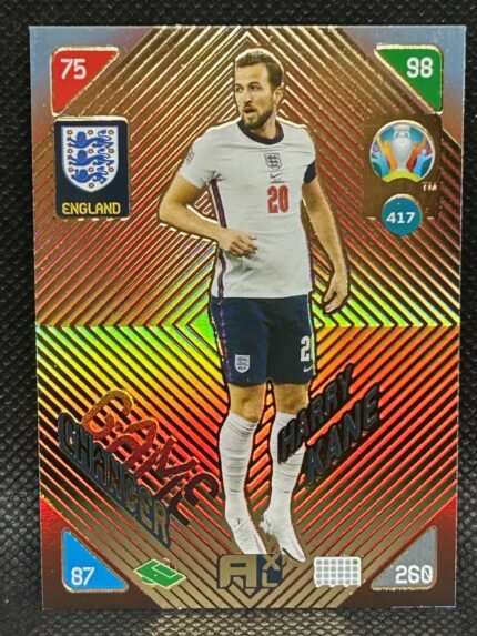 Harry Kane "Game Changer" Panini Adrenalyn XL UEFA Euro 2020 Kick Off 2021 England #417