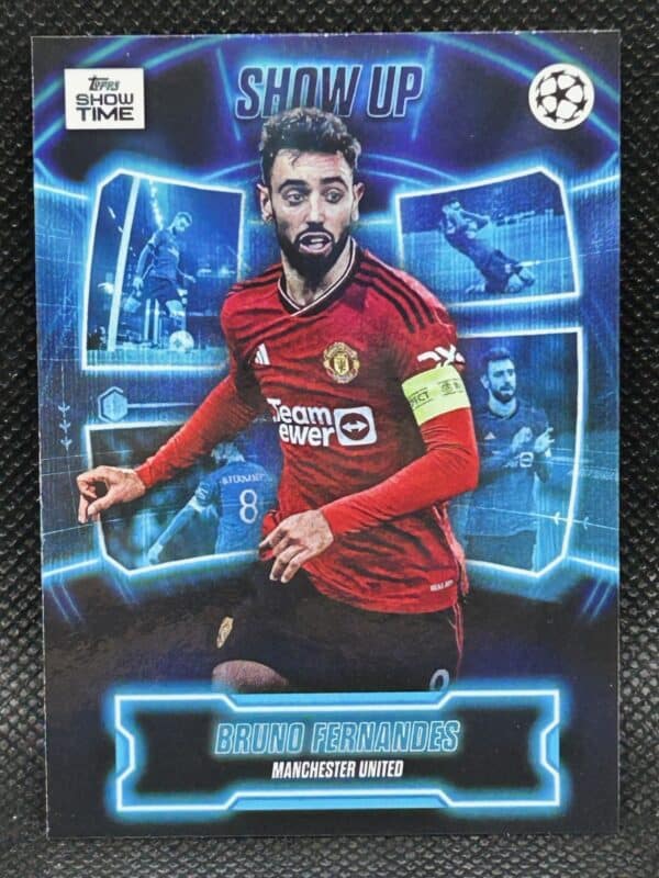 Bruno Fernandes "Show Up" Topps UCC Showtime UEFA Champions League 2023/24 Manchester United