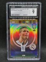 2016/17 Panini Adrealyn XL 365 "Icon" "Rare" Cristiano Ronaldo Gradert Mint 9 CGC N:2
