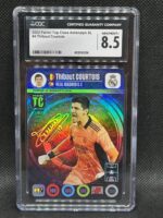 2023 Panini Top Class Adrealyn XL Thibaut Courtois Gradert NM/Mint 8,5 CGC N:4 Real Madrid Rare Signature