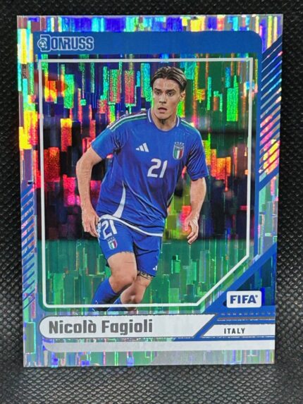 Nicolo Fagioli 2024/25 Donruss Base #22 Silver Foil Italy
