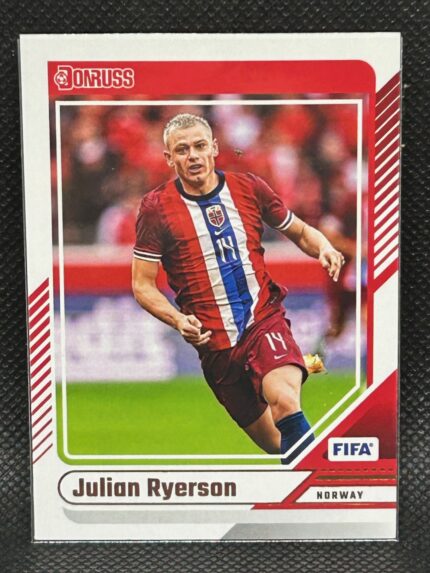 Julian Ryerson 2024/25 Donruss Base #98 Norway