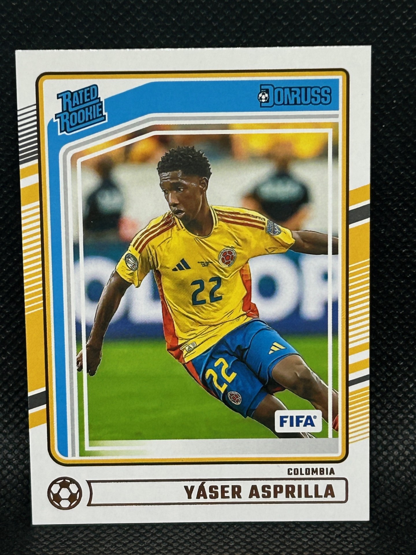 thumbnailIMG3066 Yaser Asprilla Donruss 2024/25 Rated Rookie Base #177
