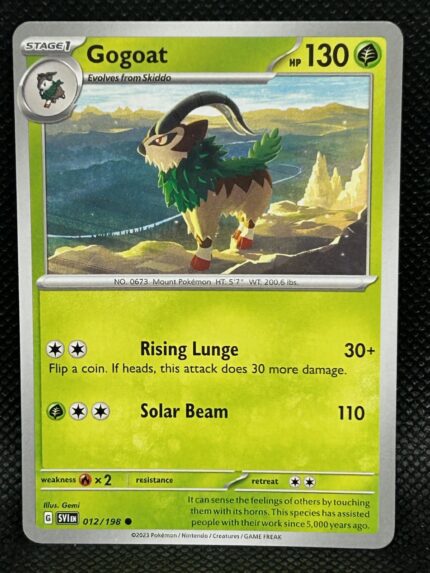 Gogoat SV1EN Scarlet & Violet 012/198