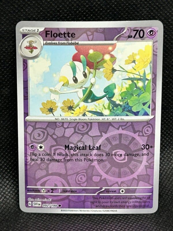 Floette Reverse Holo SV1EN Scarlet & Violet 092/198