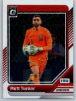 Matt Turner 24-25 Donruss Base Optic No 1