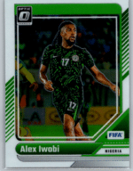 Alex Iwobi 24-25 Donruss Base Optic No 160