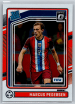 Marcus Pedersen 24-25 Donruss Rated Rookies Optic No 182
