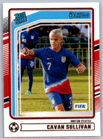Cavan Sullivan 24-25 Donruss Rated Rookies No 184