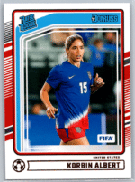 Korbin Albert 24-25 Donruss Rated Rookies No 187