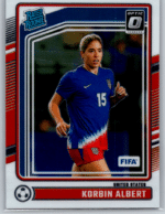 Korbin Albert 24-25 Donruss Rated Rookies Optic No 187