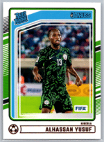Alhassan Yusuf 24-25 Donruss Rated Rookies No 194