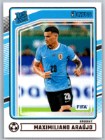 Maximiliano Araujo 24-25 Donruss Rated Rookies No 196