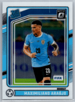 Maximiliano Araujo 24-25 Donruss Rated Rookies Optic No 196